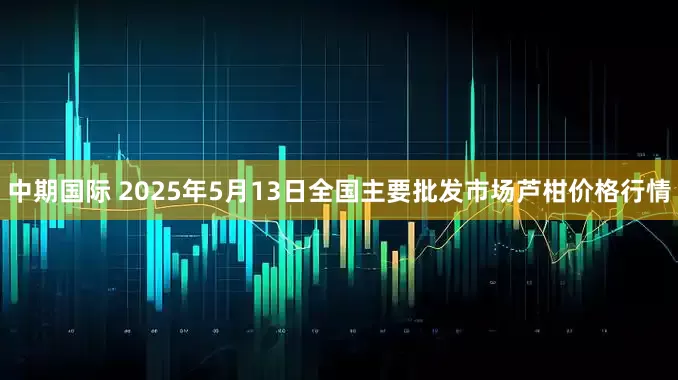 中期国际 2025年5月13日全国主要批发市场芦柑价格行情